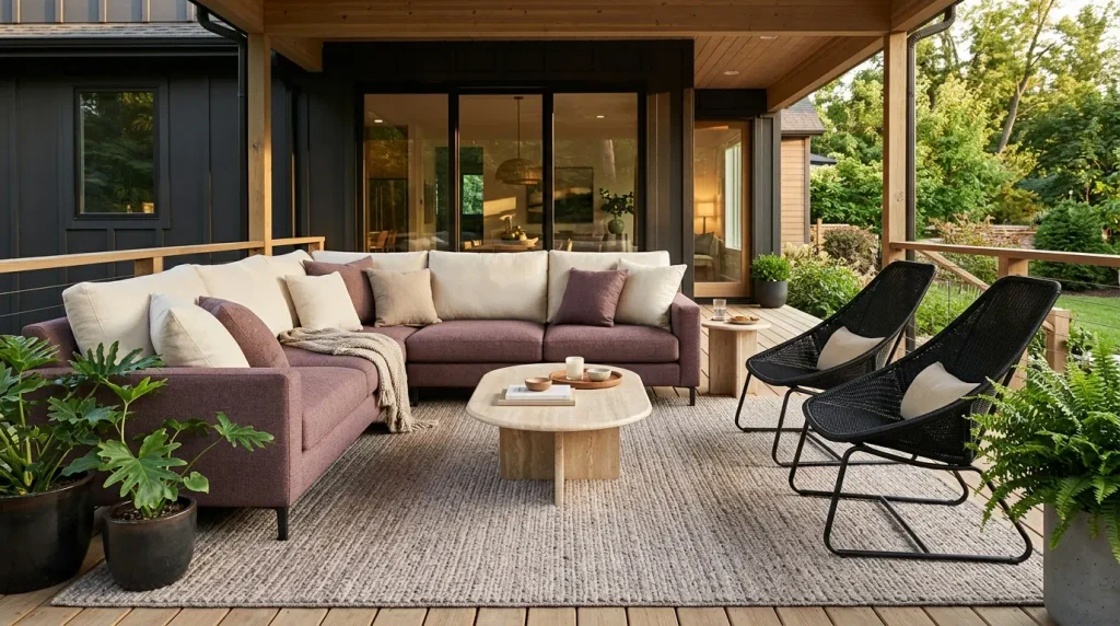 Comfortable outdoor furniture ideas
