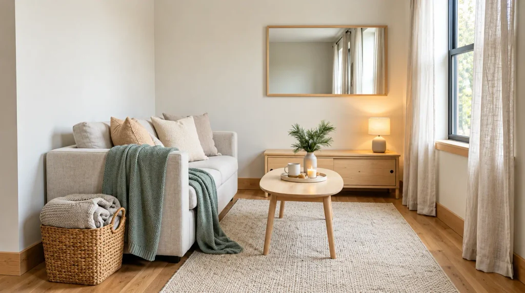 Decorating small space for winter