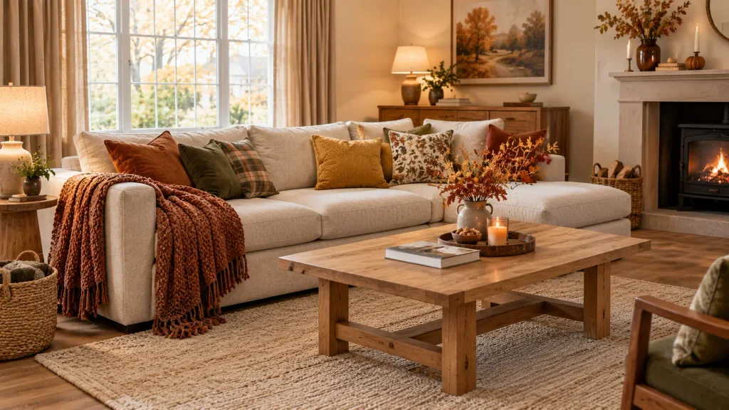 Living Room for Autumn