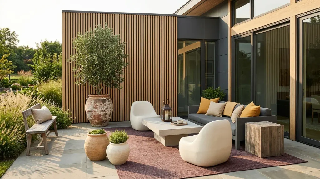 Modern outdoor space ideas
