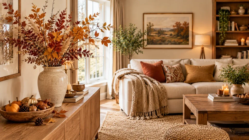Natural Autumn Decor Indoors
