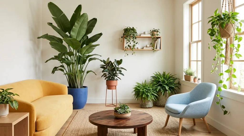 Natural indoor plants ideas
