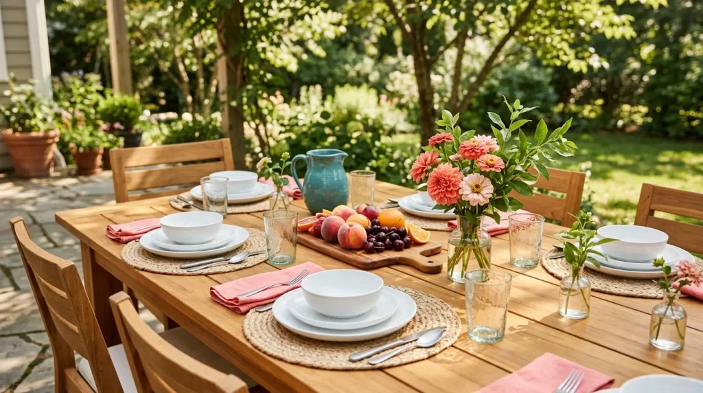 Summer Table Decor 
