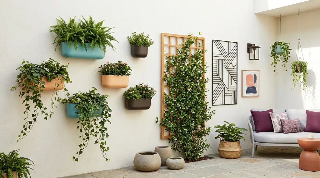 Walls and vertical areas decor