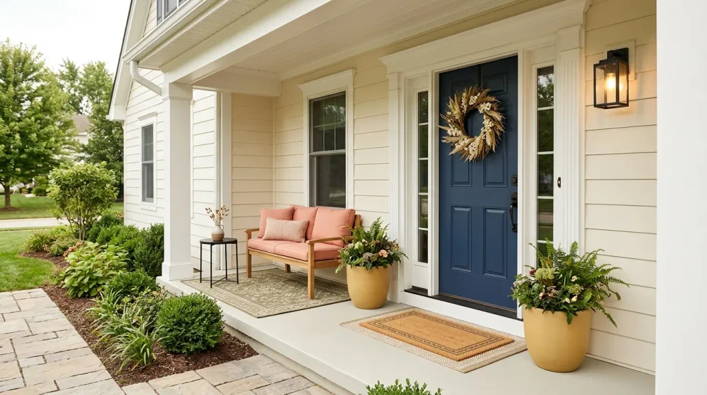 Welcoming front decor ideas