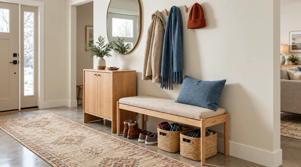 Winter entryway ideas